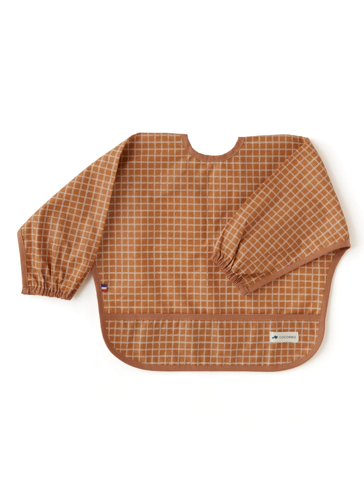Camel long-sleeved bib