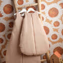 Gigoteuse Bébé à Pieds LaLoona - 2.5 TOG Coton Oeko-Tex - Respirante 4 Saisons - Taille 80 Cm (6-12 Mois) - Gris Beige - 7