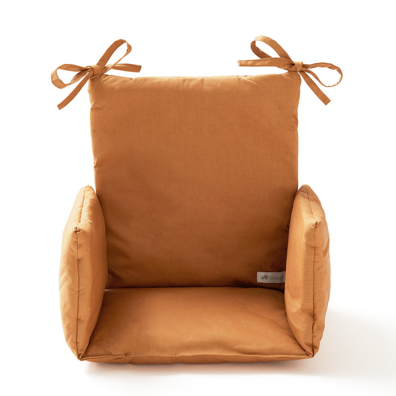 Chaise suspendue en coton avec coussins Beige - DETEX - Design