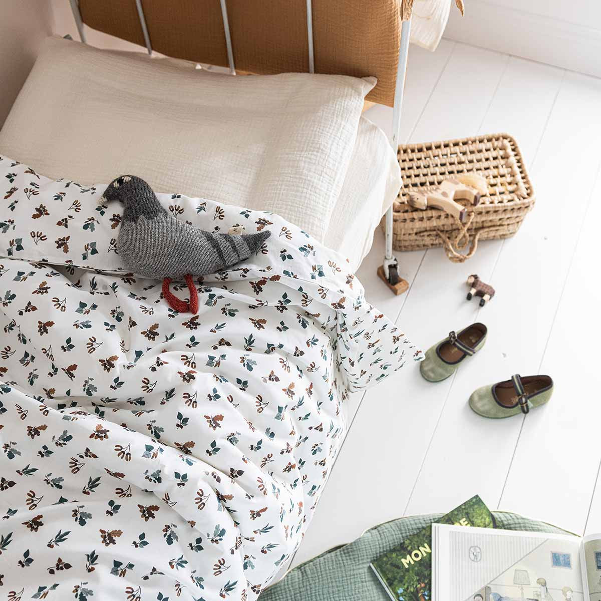 Housse de couette bébé NOISETTE