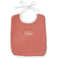 Personalized bib marsala