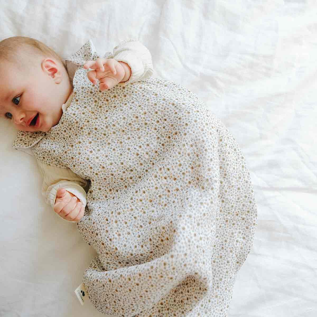 Cotton gauze sleeping bag FLEURI TOG 1