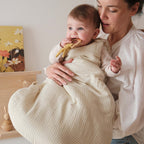 Bébé maman gigoteuse hiver petits carreaux