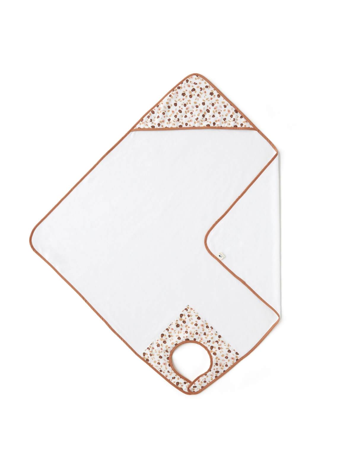 Cape de bain tablier léopard