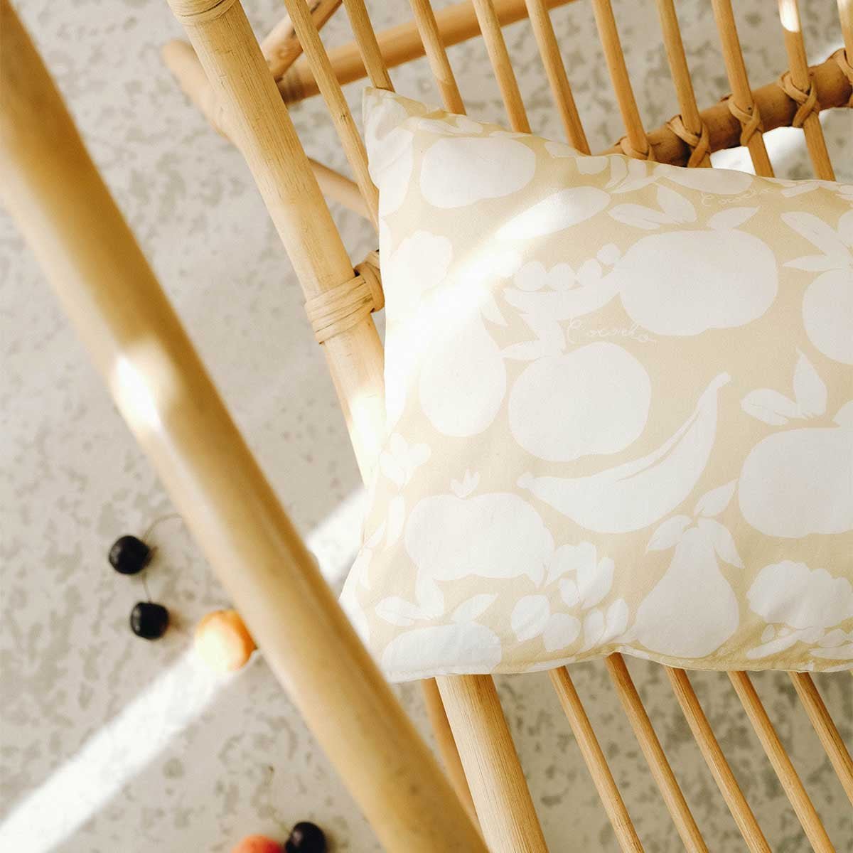 Coussin en coton bio DELICE