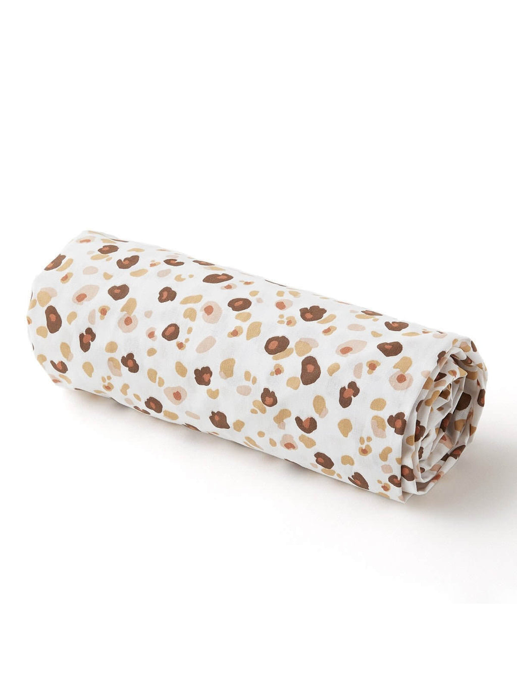 Leopard crib sheet