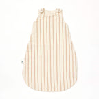 Summer sleeping bag cotton gauze stripes beige packshot