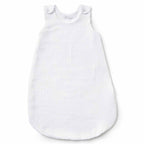 White cotton gauze sleeping bag tog 1