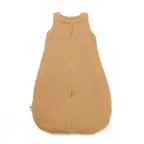 Gigoteuse gaze de coton camel ouverture devant tog2