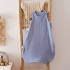 Baltic blue summer cotton gauze sleeping bag