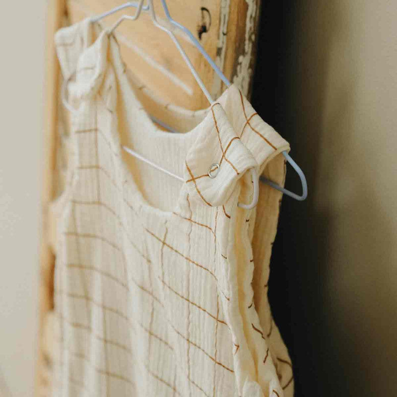 Sleeping bag in camel cotton gauze