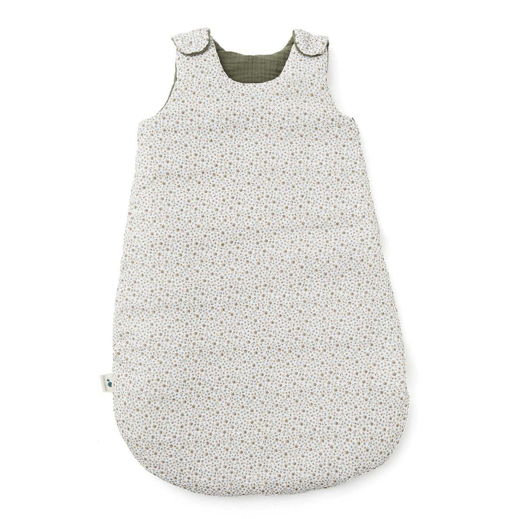 Flowery cotton gauze sleeping bag tog 2