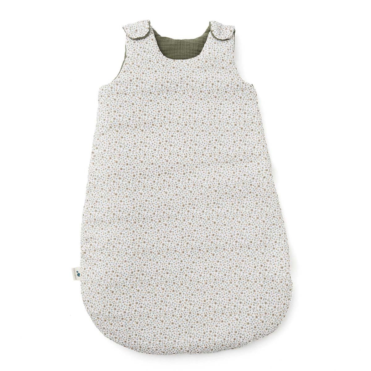 Flowery cotton gauze sleeping bag tog 2