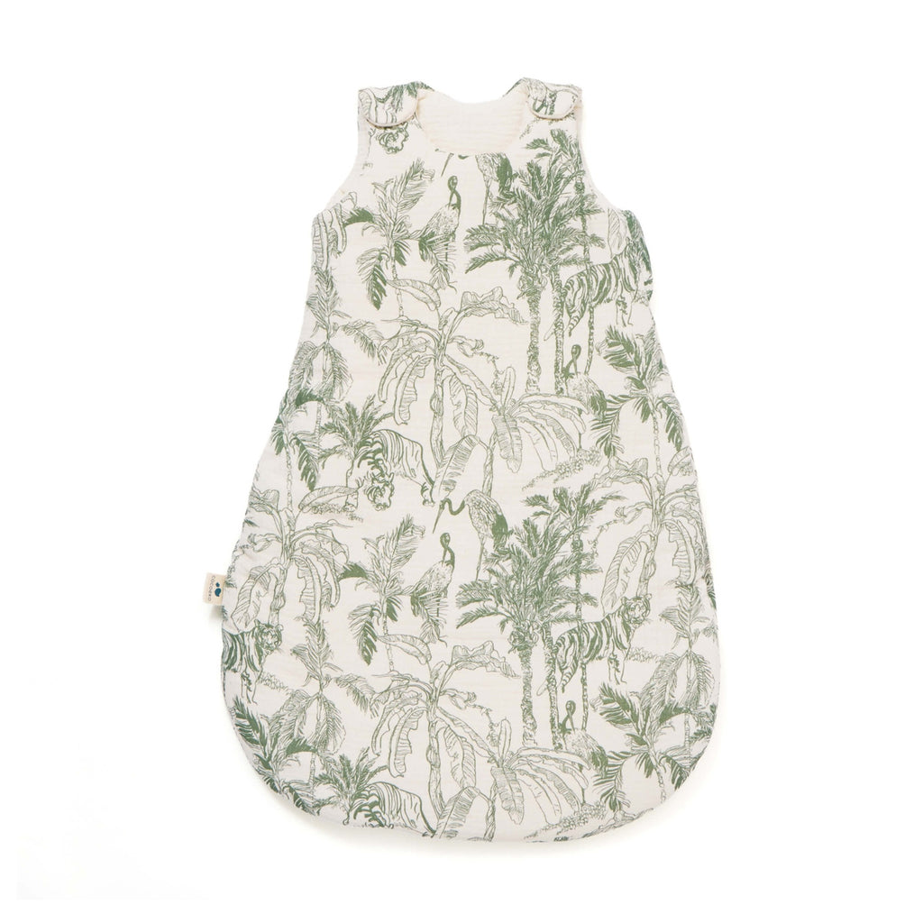 Gigoteuse gaze de coton jungle jouy tog2