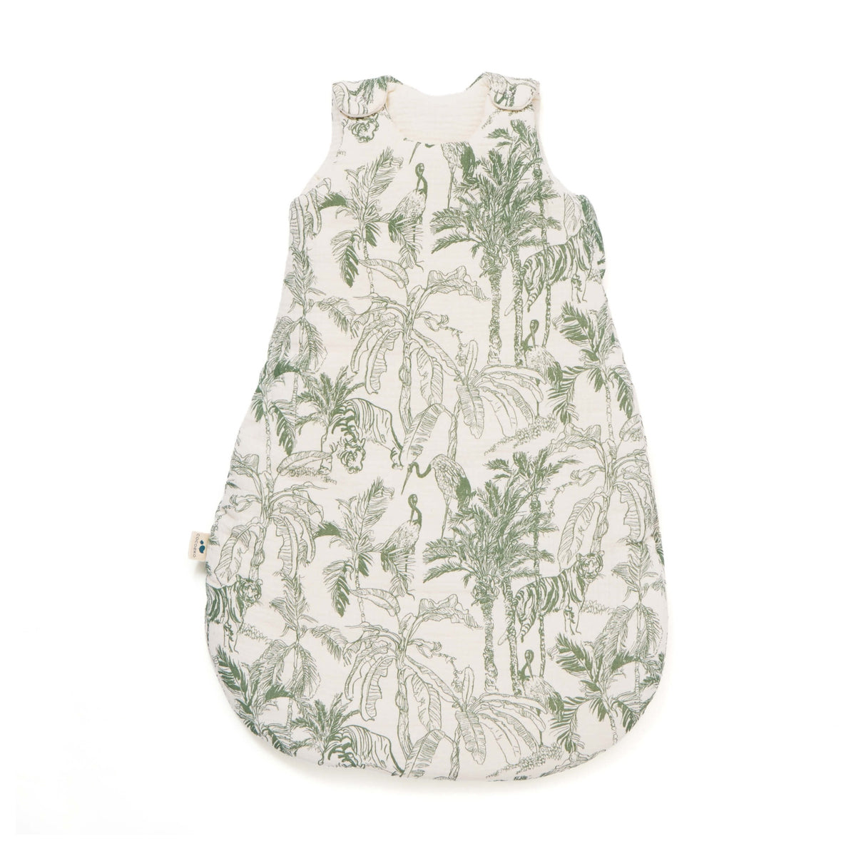 Gigoteuse gaze de coton jungle jouy tog2