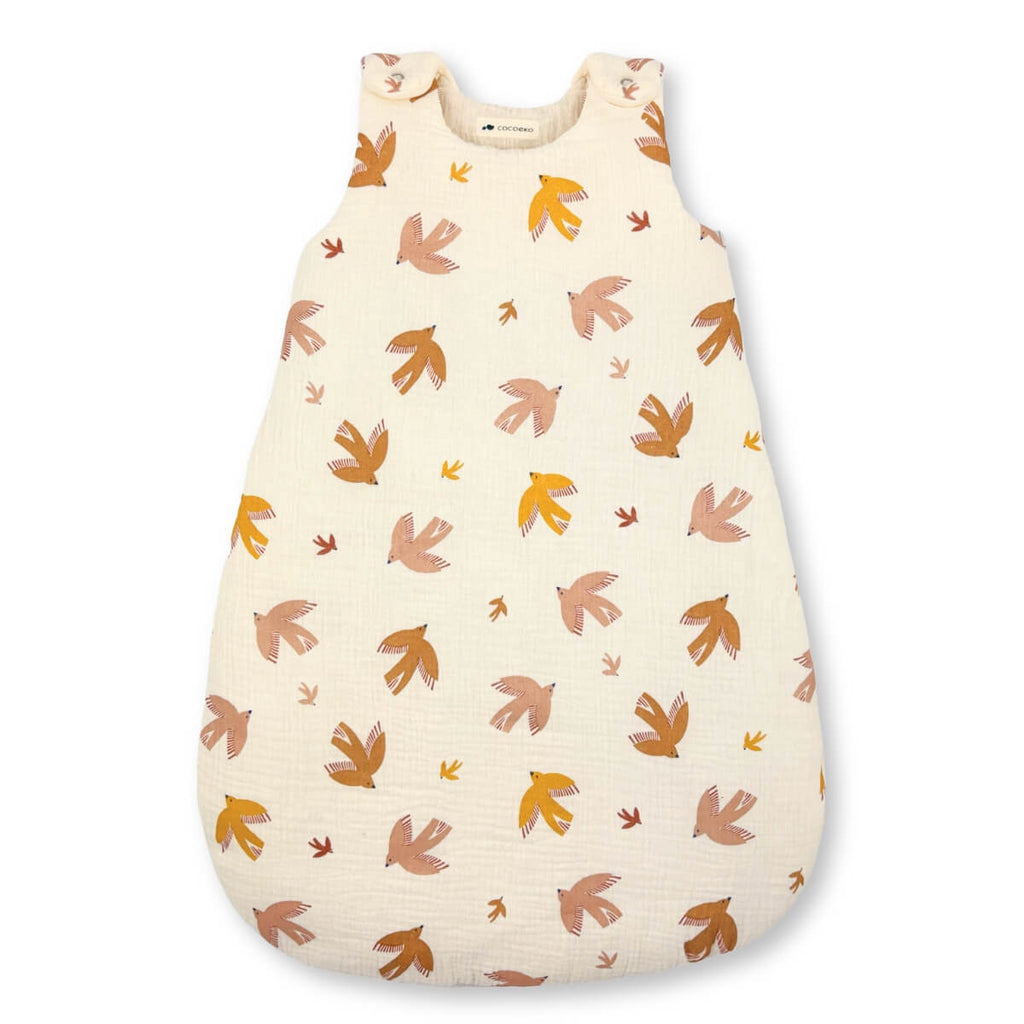 Sleeping bag cotton gauze birds tog 2