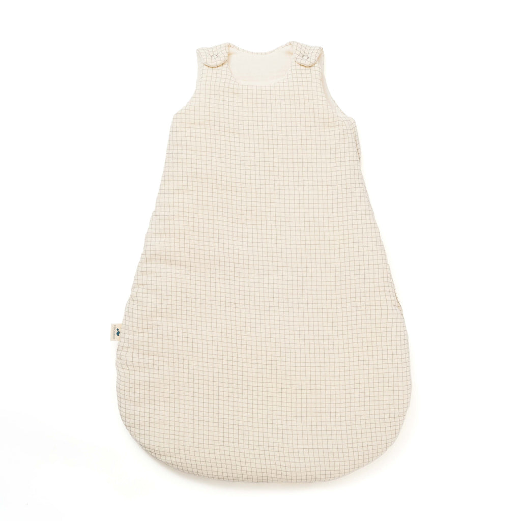 Sleep sack cotton gauze small checks tog2