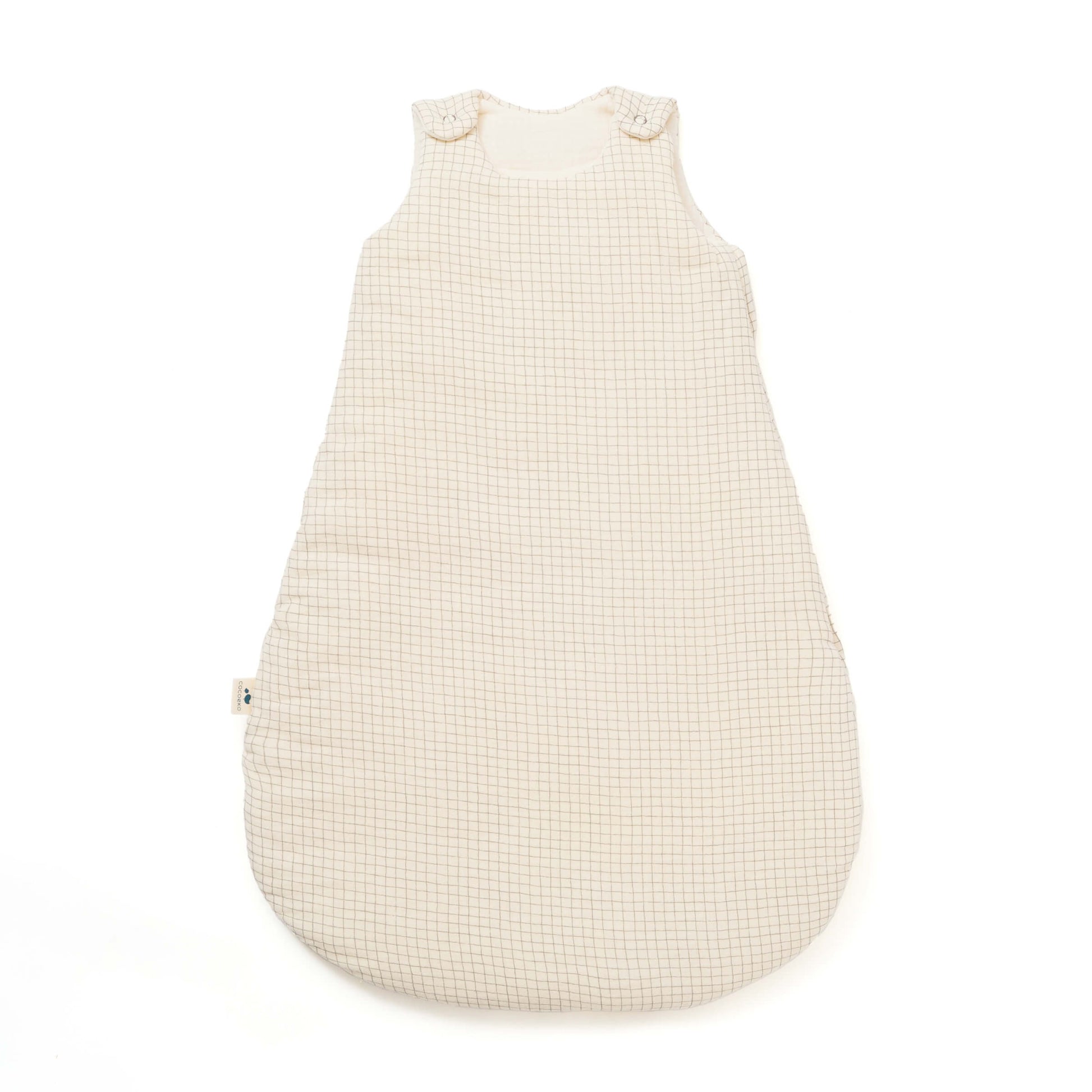 Sleep sack cotton gauze small checks tog2