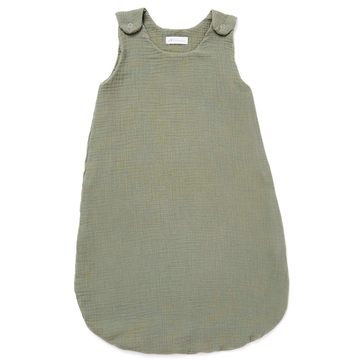Sleep sack cotton gauze sage green tog 1