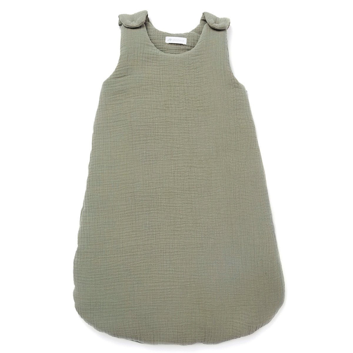 Sleep sack cotton gauze sage green tog 2