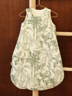 gigoteuse tog 2 toile de jouy vert