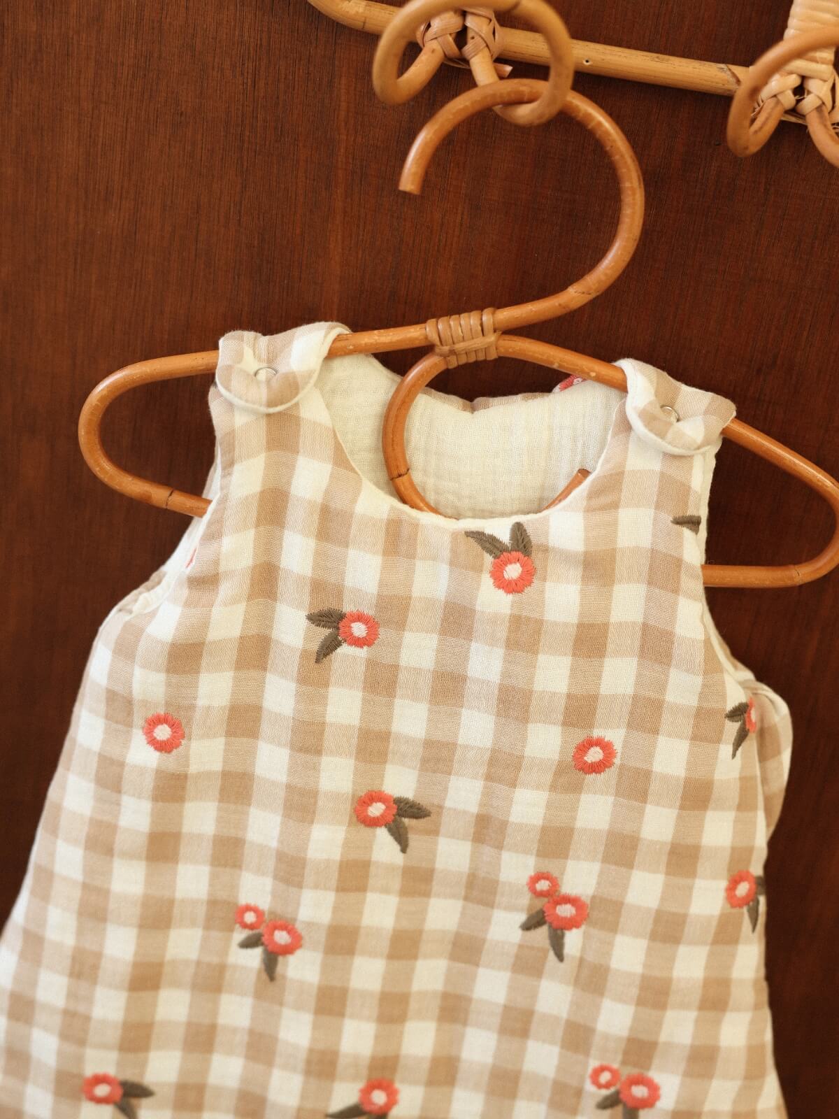 gigoteuse tog 2 vichy beige