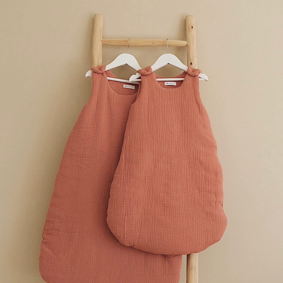 Gigoteuses gaze de coton marsala tog 2