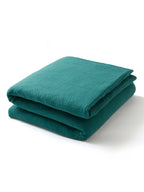 Housse de couette enfant en gaze de coton vert sapin