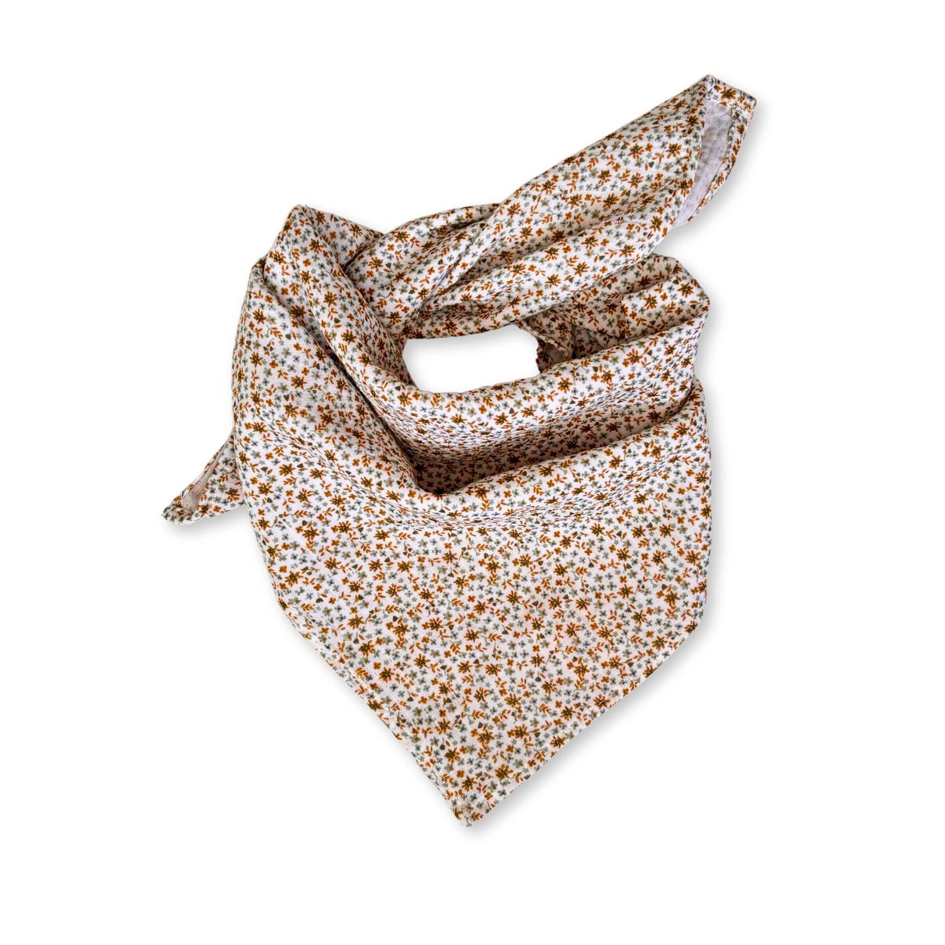 Lange bébé en gaze de coton avec motif fleuri