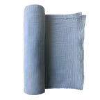 Ice blue cotton gauze maxi diaper