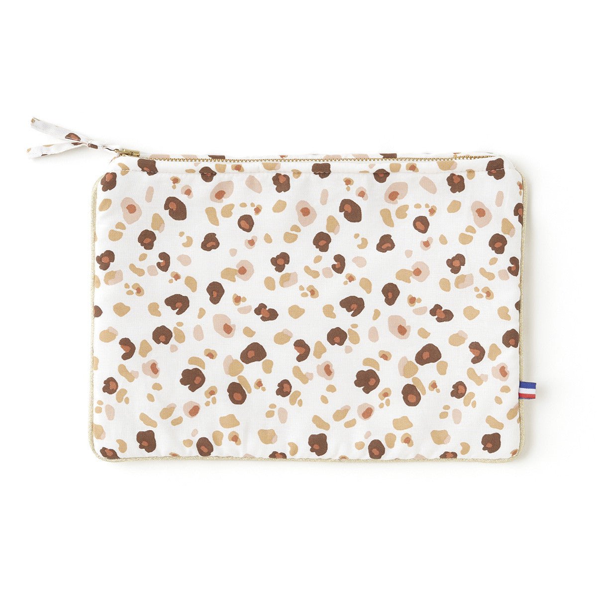 Leopard clutch bag