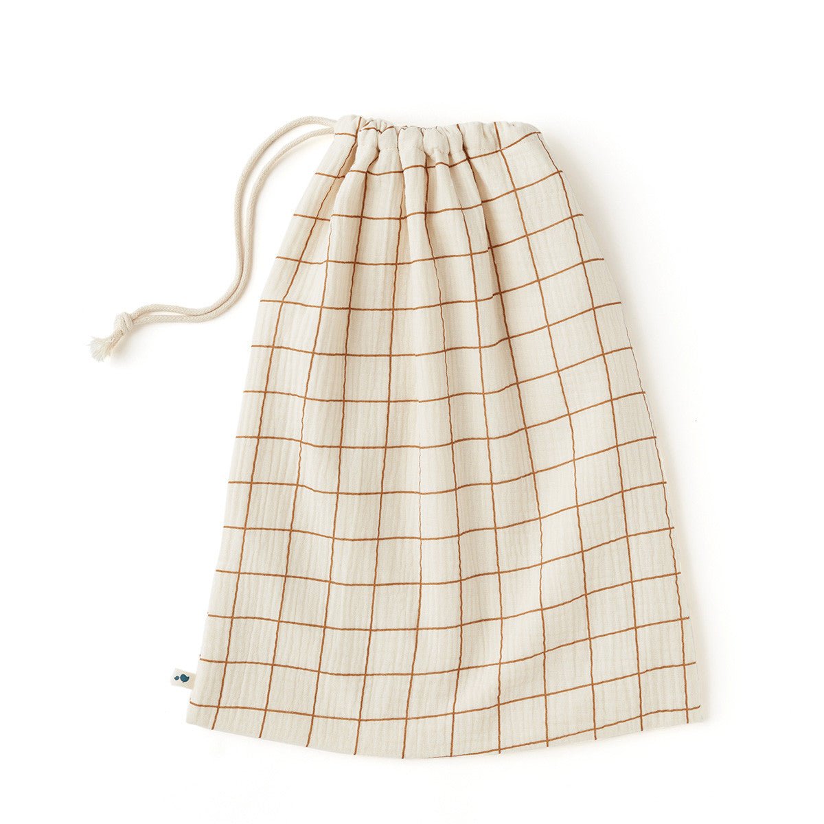 Pochon in arreau camel cotton gauze