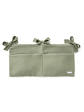 Sage green comforter holder
