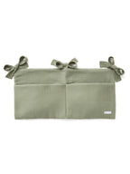 Sage green comforter holder