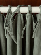 rideaux nouettes vert sauge