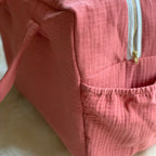 marsala changing bag close-up