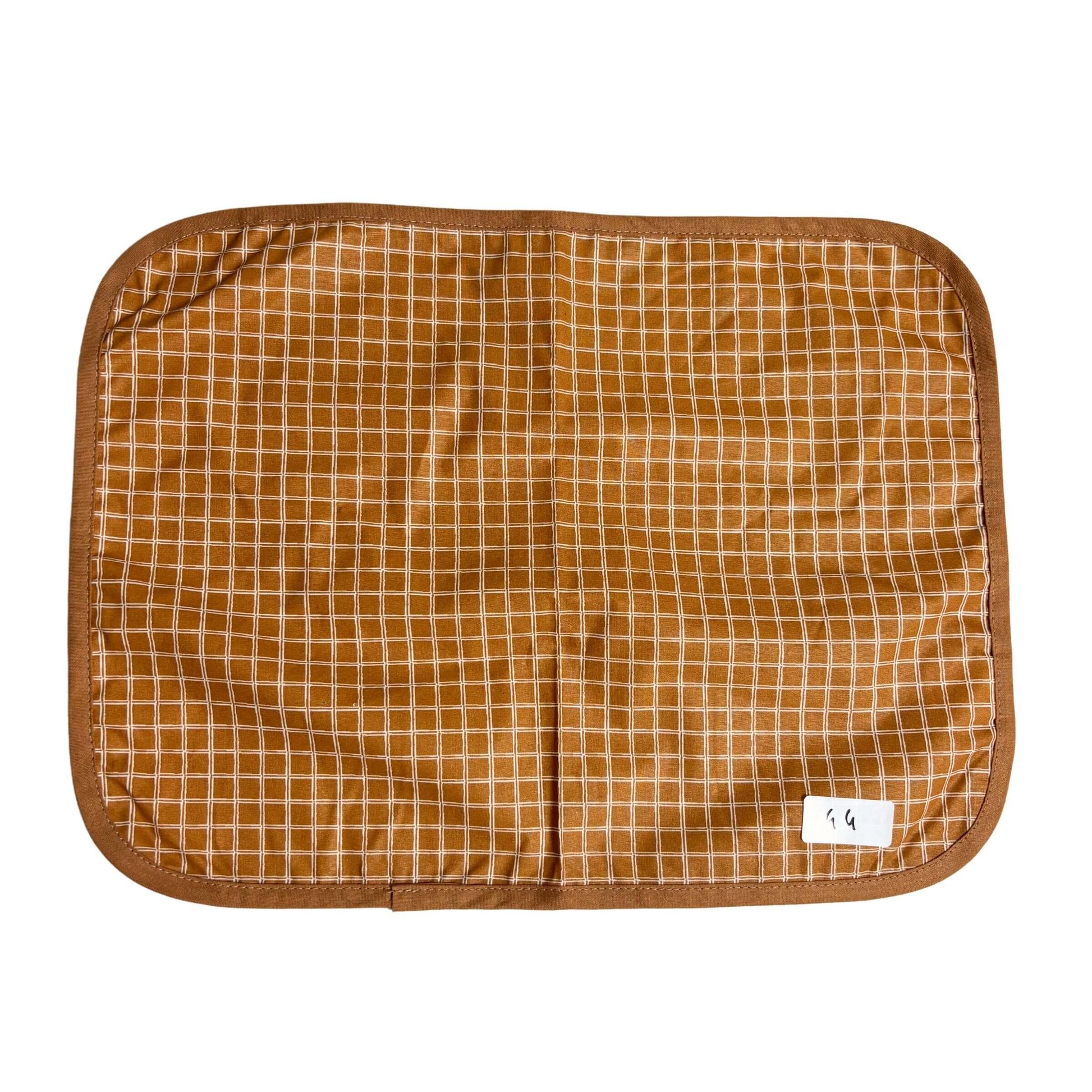 Camel check waterproof placemat