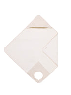 Tablier de bain bébé écru broderies