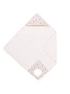 Tablier de bain bébé écru poires