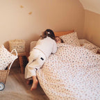 Pear pillowcase for a child's bed