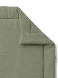 Tapis d'éveil gaze de coton vert sauge