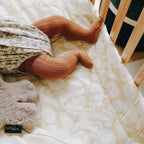 Tapis d'éveil bébé en coton bio délice vu de près