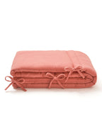 Bed bumper cotton gauze marsala packshot