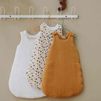 Three sleeping bags in cotton gauze