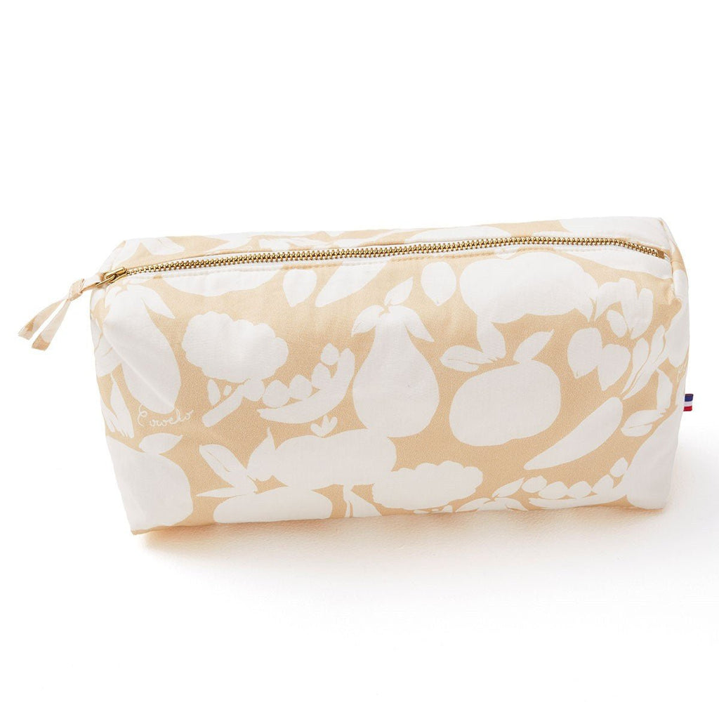 Trousse de toilette en coton bio délice