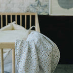 Cotton gauze baby diaper FLOWERS