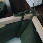 Tour de lit fougère vu de près